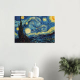 the starry night by vincent van gogh