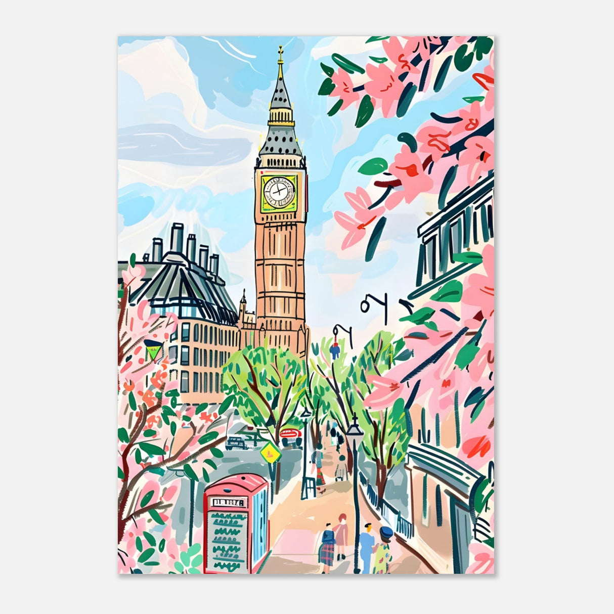  travel collection wall art print london uk