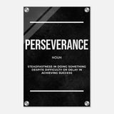  motivational wall art print perseverance