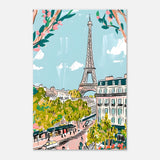  travel collection wall art print paris france