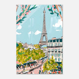  travel collection wall art print paris france