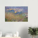 water lilies by claude monet