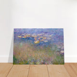 water lilies by claude monet