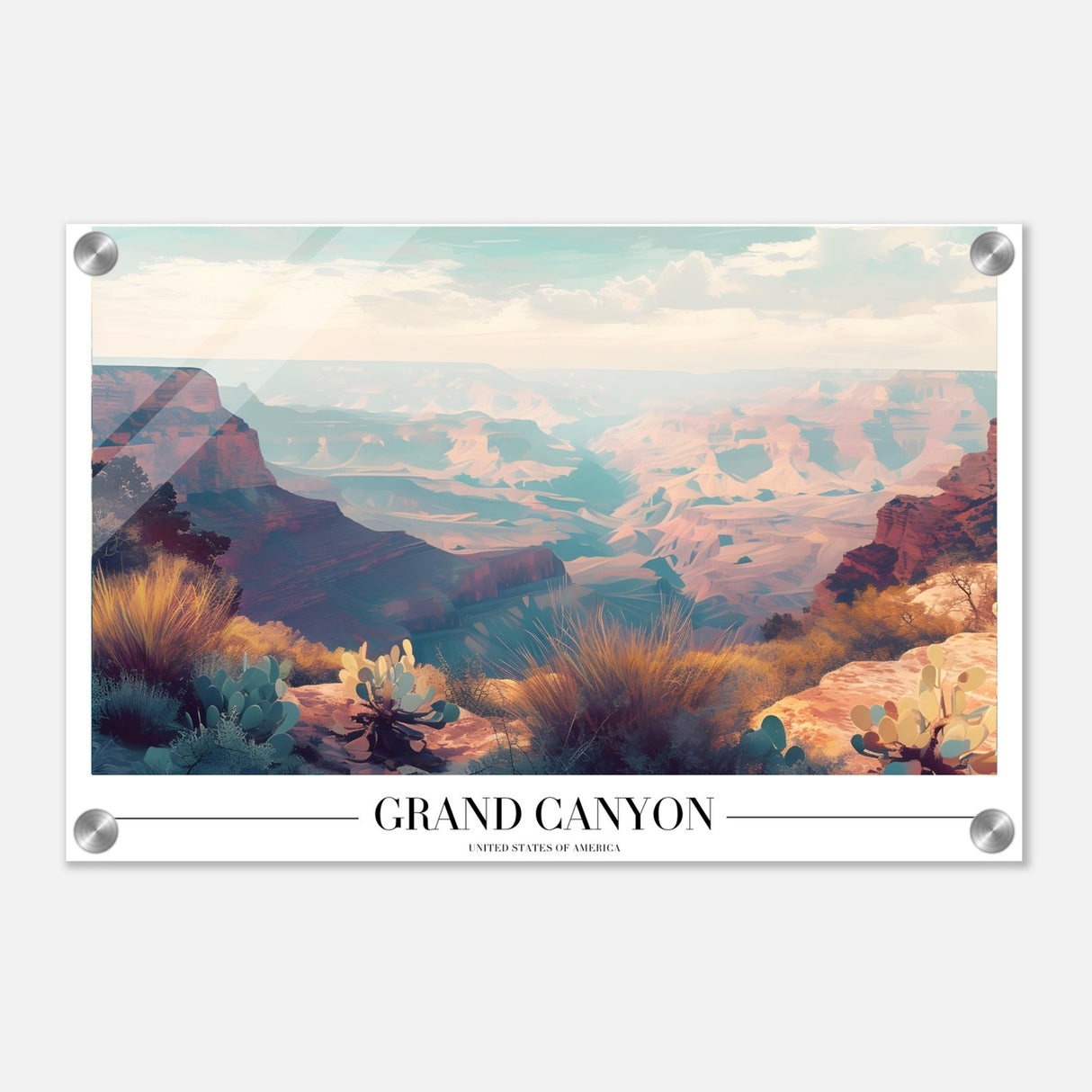  travel collection wall art print grand canyon usa