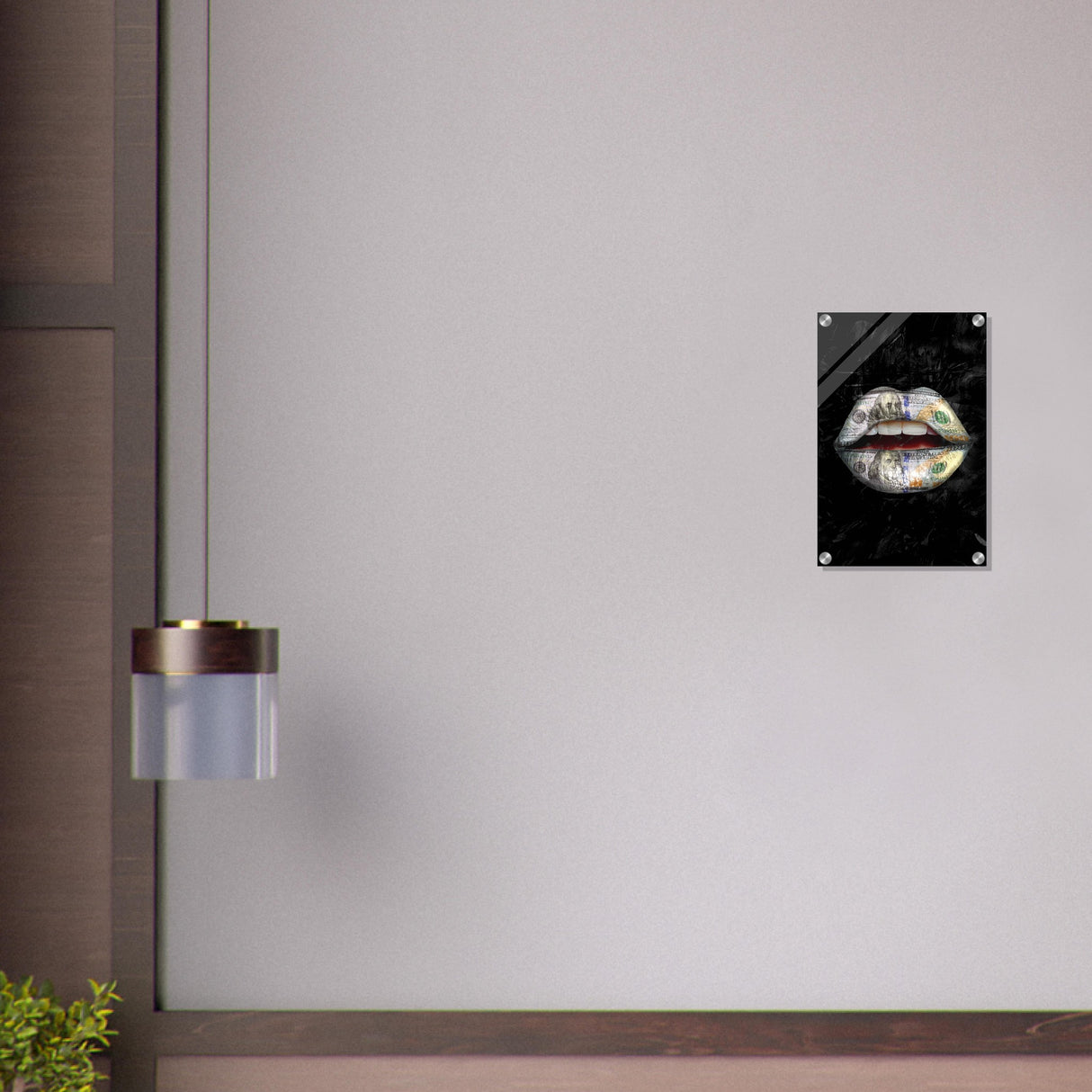 da vinci pop art wall art dollar lips