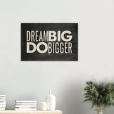 da vinci motivational wall art dream