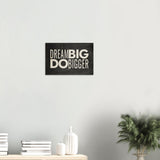 da vinci motivational wall art dream