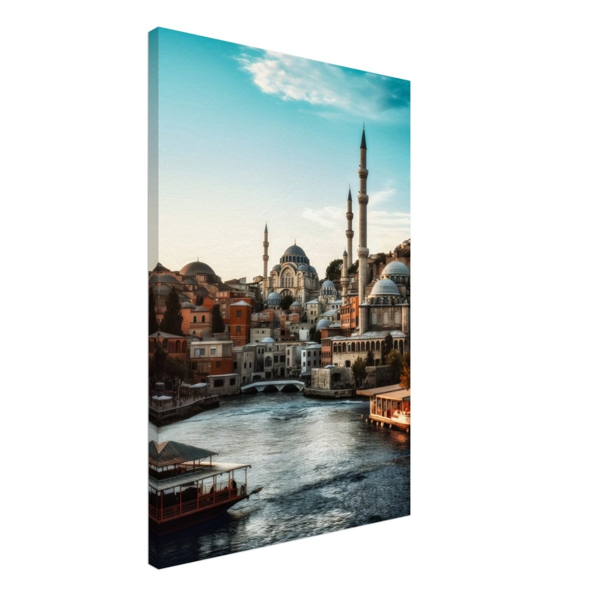 City of Minarets | Timeless Istanbul - Canvas - 50x75 cm / 20x30″ - 