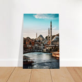 City of Minarets | Timeless Istanbul - Brushed Aluminum Print - 60x90 cm / 24x36″ - 