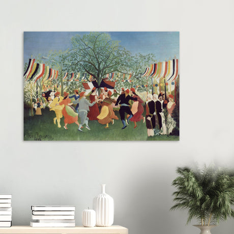 A Centennial of Independence by Henri Rousseau art print canvas print