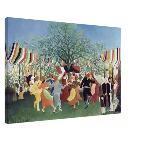 A Centennial of Independence by Henri Rousseau art print canvas print