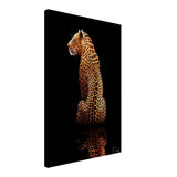 Da Vinci Animal Kingdom Wall art print | Wildlife | Leopard - Canvas - 50x75 cm / 20x30″ - Thick