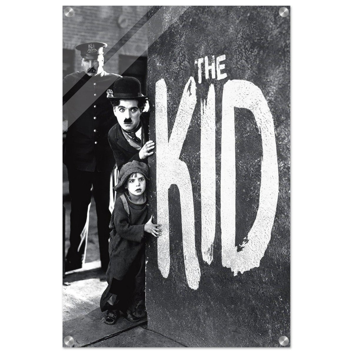 Da Vinci Pop Art wall art Print | The Kid (1921) - Acrylic Print - 50x75 cm / 20x30″ - 