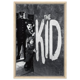 Da Vinci Pop Art wall art Print | The Kid (1921) - Framed Canvas - 50x75 cm / 20x30″ - Wood frame