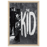 Da Vinci Pop Art wall art Print | The Kid (1921) - Framed Canvas - 40x60 cm / 16x24″ - Wood frame