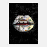 da vinci pop art wall art dollar lips