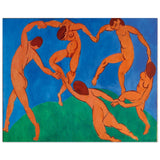 Dance by Henri Matisse | Vintage wall art print - Aluminum Print - 40x50 cm / 16x20″ - 