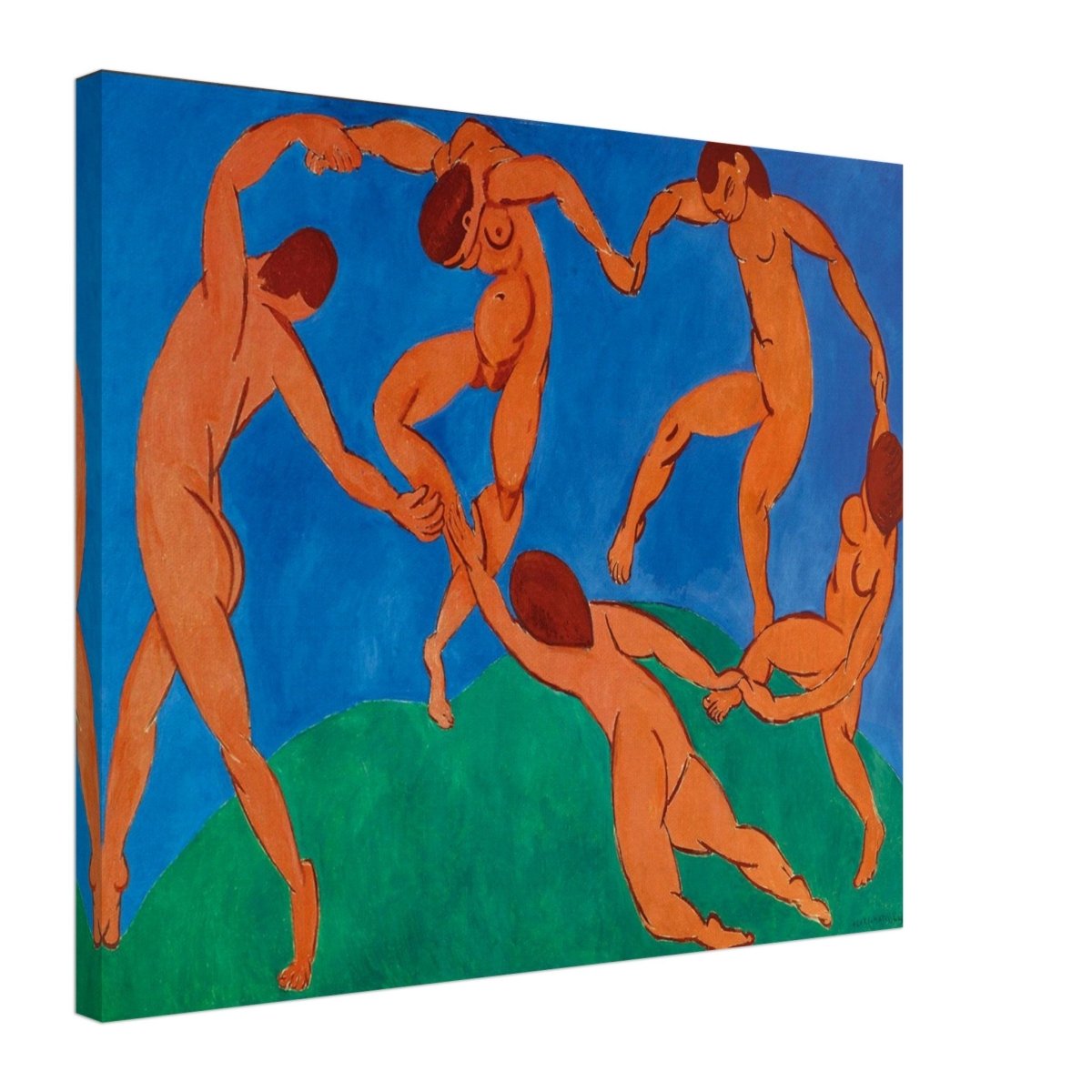 Dance by Henri Matisse | Vintage wall art print - Canvas - 50x60 cm / 20x24″ - 