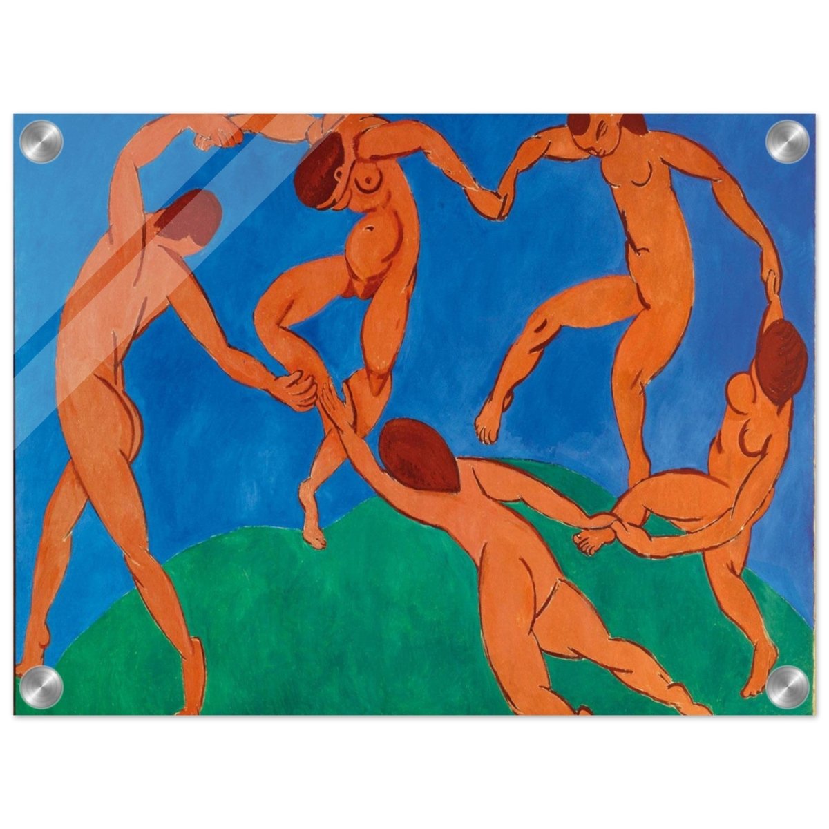 Dance by Henri Matisse | Vintage wall art print - Acrylic Print - 30x40 cm / 12x16″ - 