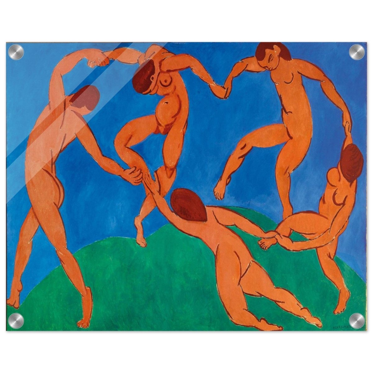 Dance by Henri Matisse | Vintage wall art print - Acrylic Print - 40x50 cm / 16x20″ - 