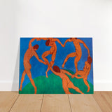 Dance by Henri Matisse | Vintage wall art print - Brushed Aluminum Print - 30x40 cm / 12x16″ - 