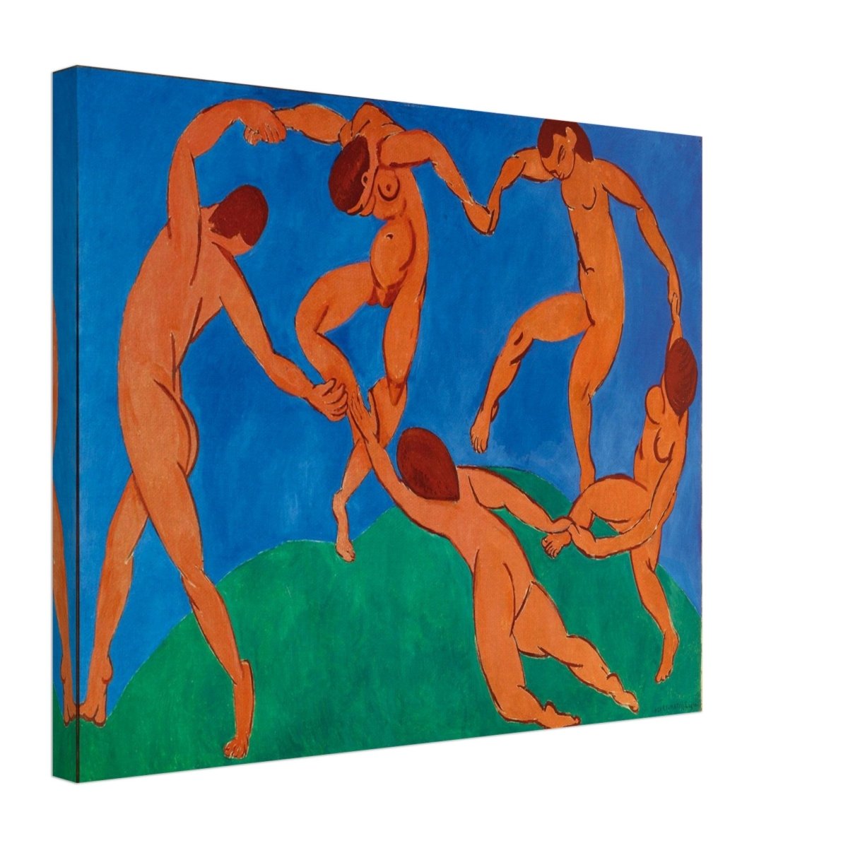 Dance by Henri Matisse | Vintage wall art print - Canvas - 40x50 cm / 16x20″ - 