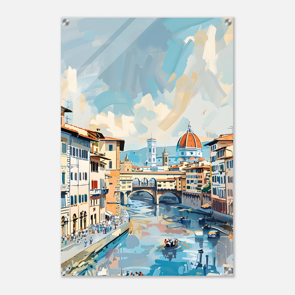  travel collection wall art print florence italy