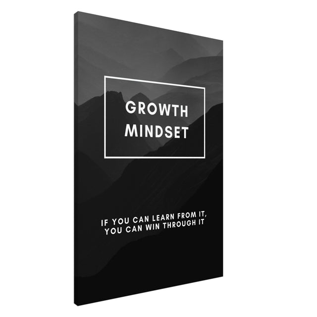  motivational wall art growth mindset