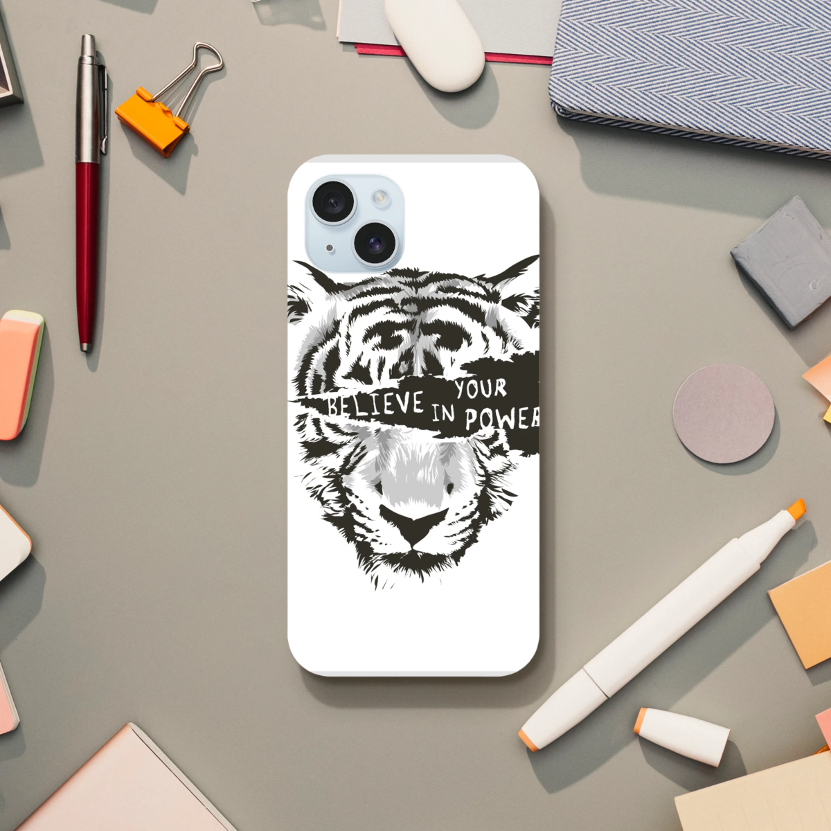 Designer Phone cases for iphone | Believe in Your Power - iPhone 15 Plus - 