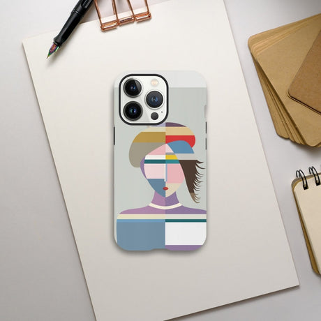 Designer Phone cases for iphone | Cubist Muse – A Modern Take on Abstract Portraiture - iPhone 13 Pro - 