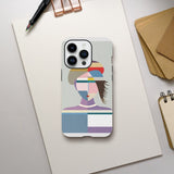 Designer Phone cases for iphone | Cubist Muse – A Modern Take on Abstract Portraiture - iPhone 14 Pro - 