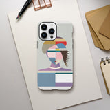 Designer Phone cases for iphone | Cubist Muse – A Modern Take on Abstract Portraiture - iPhone 14 Pro Max - 