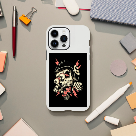 Designer Phone cases for iphone | Pop Art Skeleton | 2 design options - iPhone 14 Pro Max - Design Option 3 - 