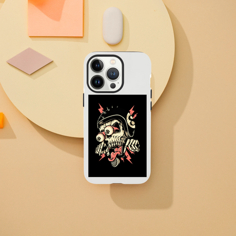 Designer Phone cases for iphone | Pop Art Skeleton | 2 design options - iPhone 13 Pro Max - Design Option 3 - 