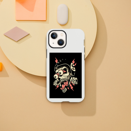 Designer Phone cases for iphone | Pop Art Skeleton | 2 design options - iPhone 13 Mini - Design Option 3 - 