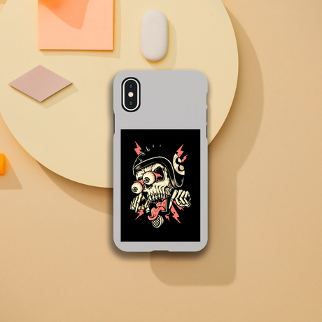 Designer Phone cases for iphone | Pop Art Skeleton | 2 design options - iPhone X - Design Option 1 - 