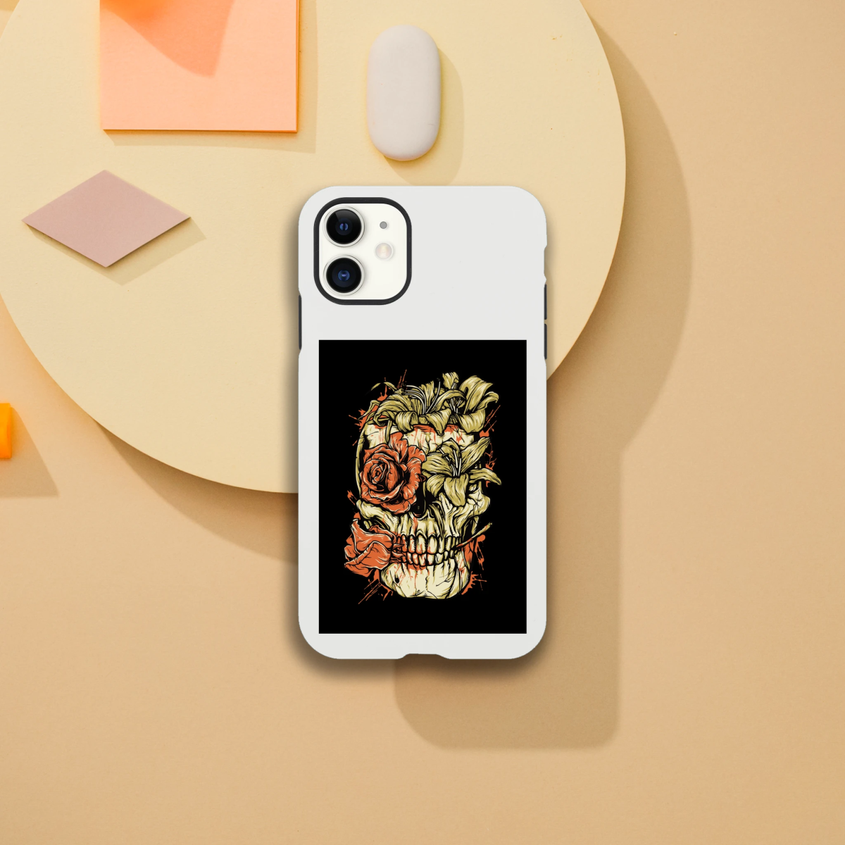 Designer Phone cases for iphone | Pop Art Skeleton | 2 design options - iPhone 11 - Design Option 2 - 