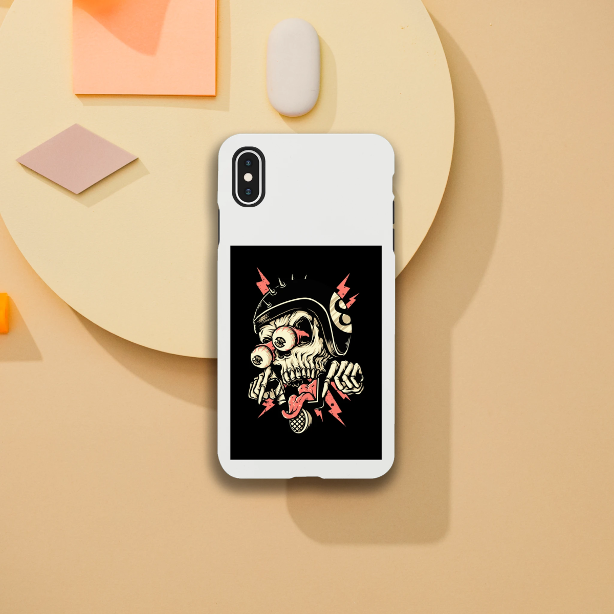 Designer Phone cases for iphone | Pop Art Skeleton | 2 design options - iPhone XS Max - Design Option 3 - 