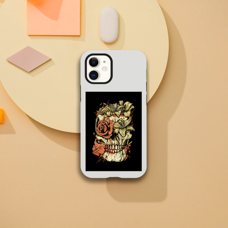 Designer Phone cases for iphone | Pop Art Skeleton | 2 design options - iPhone 12 Mini - Design Option 2 - 