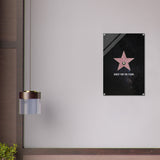  motivational wall art stars