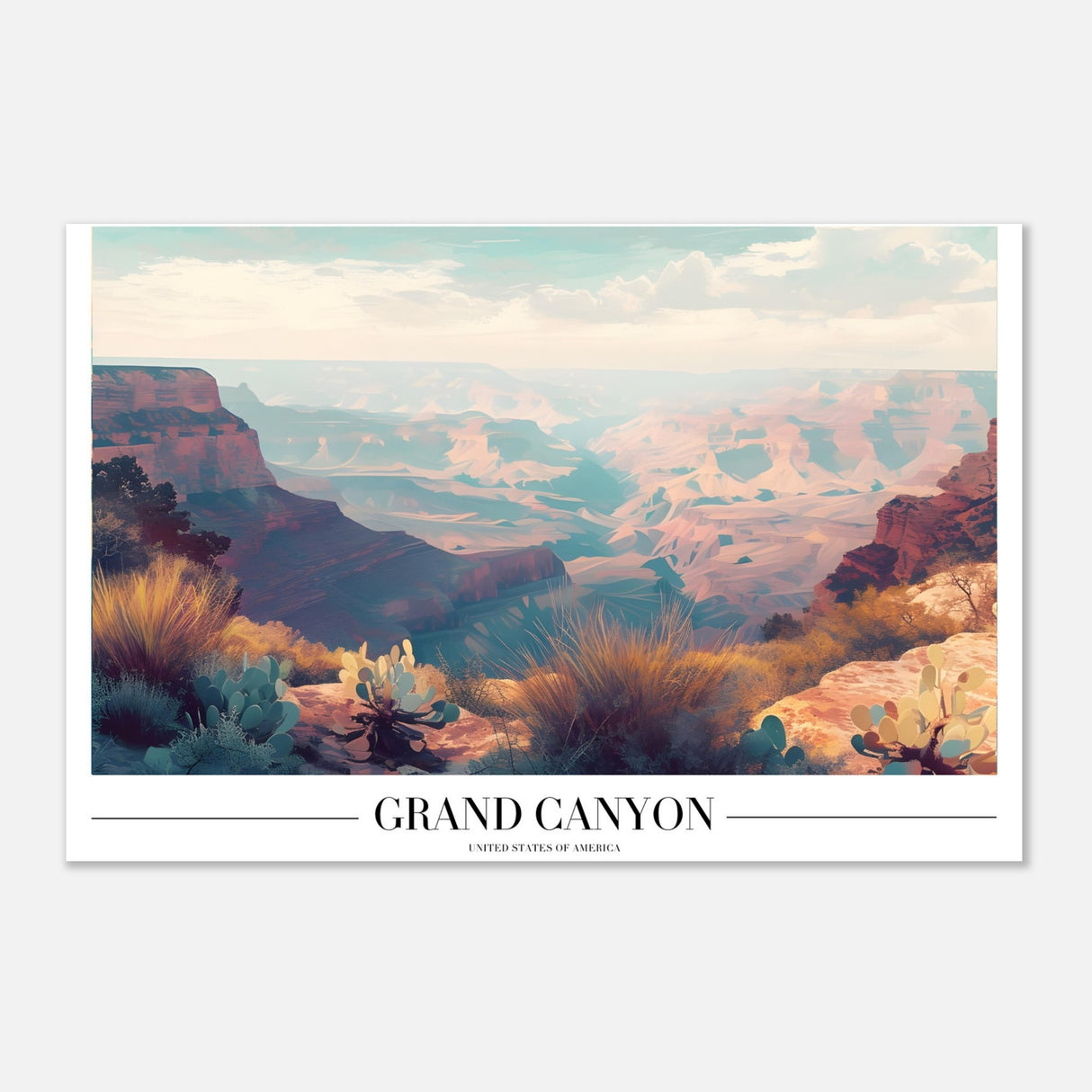  travel collection wall art print grand canyon usa