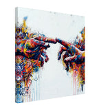  contemporary modern wall art print hands