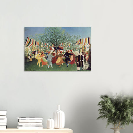 A Centennial of Independence by Henri Rousseau art print canvas print