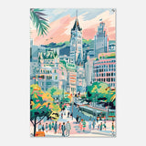  travel collection wall art print montreal canada