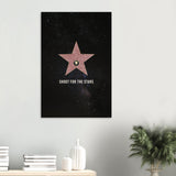  motivational wall art stars