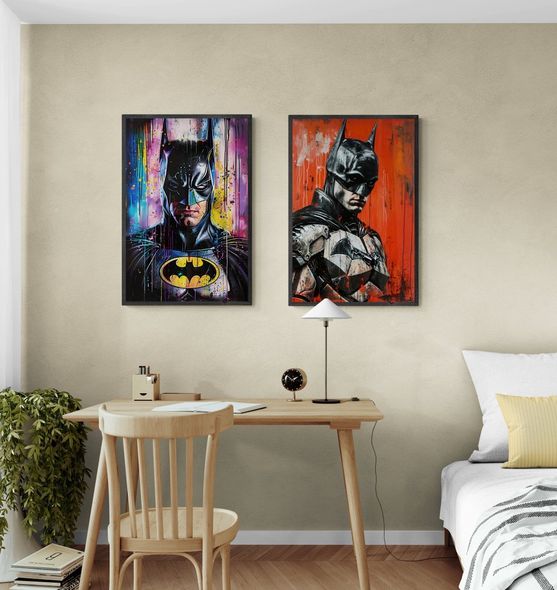 Gotham Shadows Canvas Duo - Canvas - 30X45 CM / 12X18″ - 