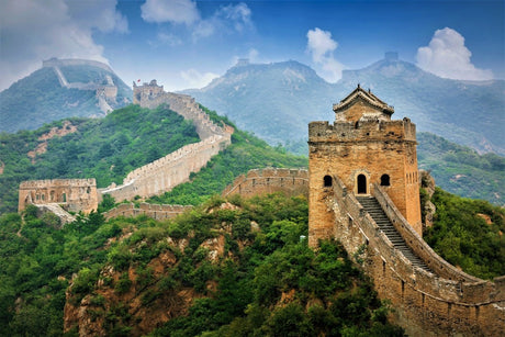 Great Wall of Badaling - The Majestic Defender of China | 3 Design Options - 30x45 cm / 12x18″ - Design Option 1 - Acrylic Print