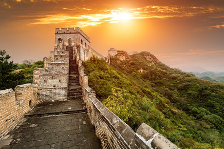 Great Wall of Badaling - The Majestic Defender of China | 3 Design Options - 30x45 cm / 12x18″ - Design Option 3 - Acrylic Print