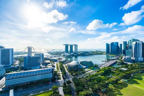 Marina Bay - The Jewel of Singapore | 3 Design Options - 30x45 cm / 12x18″ - Design Option 3 - Acrylic Print