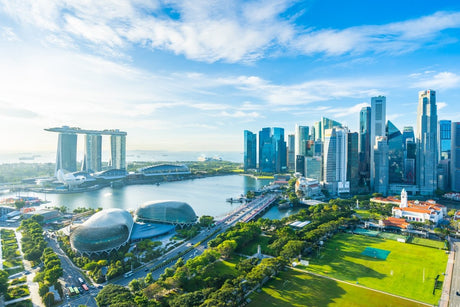 Marina Bay - The Jewel of Singapore | 3 Design Options - 30x45 cm / 12x18″ - Design Option 2 - Acrylic Print